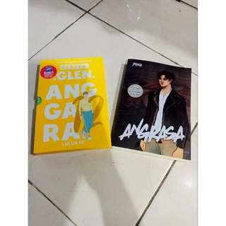 OBRAL BUKU MURAH ORIGINAL / NOVEL REMAJA / 1 PAKET 2 BUKU / ANGKASA / GLEN ANGGARA / ROMANCE / DEWASA / FIKSI /