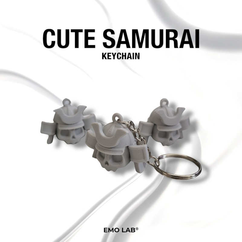 Jual CUTE SAMURAI | KEYCHAIN 3D PRINT | Shopee Indonesia
