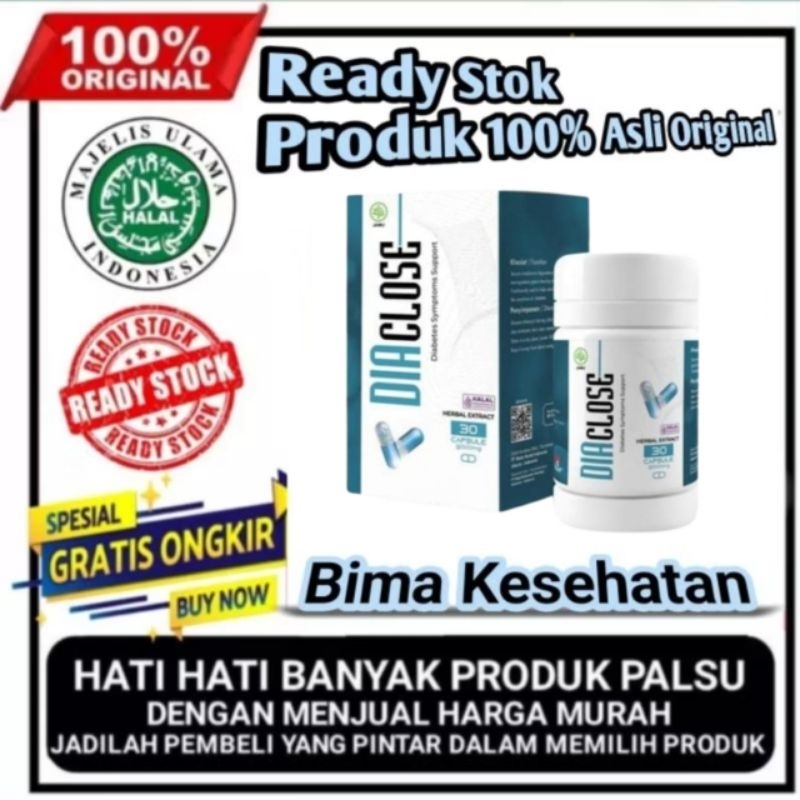 DIACLOSE ASLI ORIGINAL OBAT DIABETES KENCING MANIS GULA DARAH KOLESTROL AMPUH NYATA KHASIATNYA