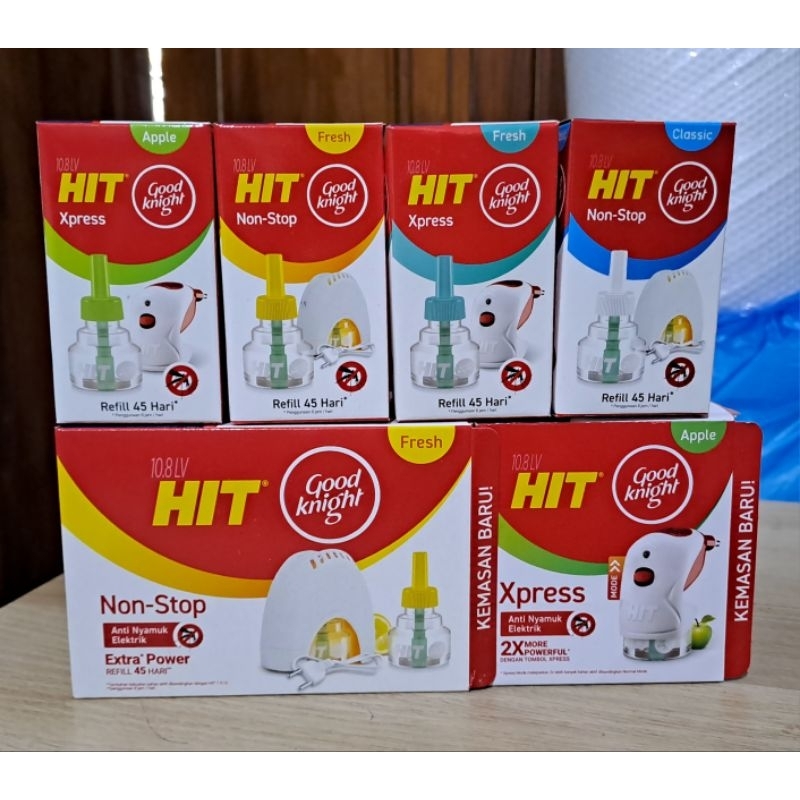 Jual HIT GoodKnight Xpress Set | HIT GoodKnight Non Stop Set (Alat ...