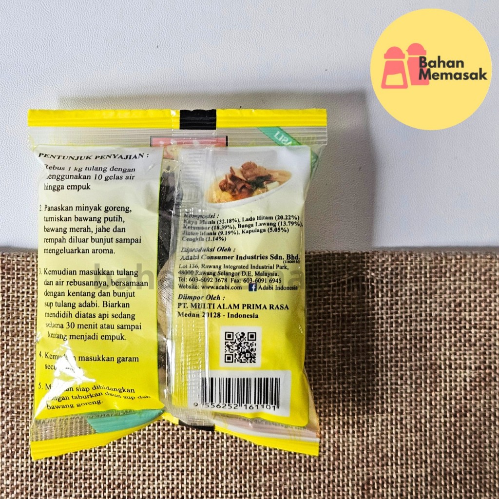 sup ayam dengan bumbu sup tulang adabi menambah cita rasa tanpa menambah effort