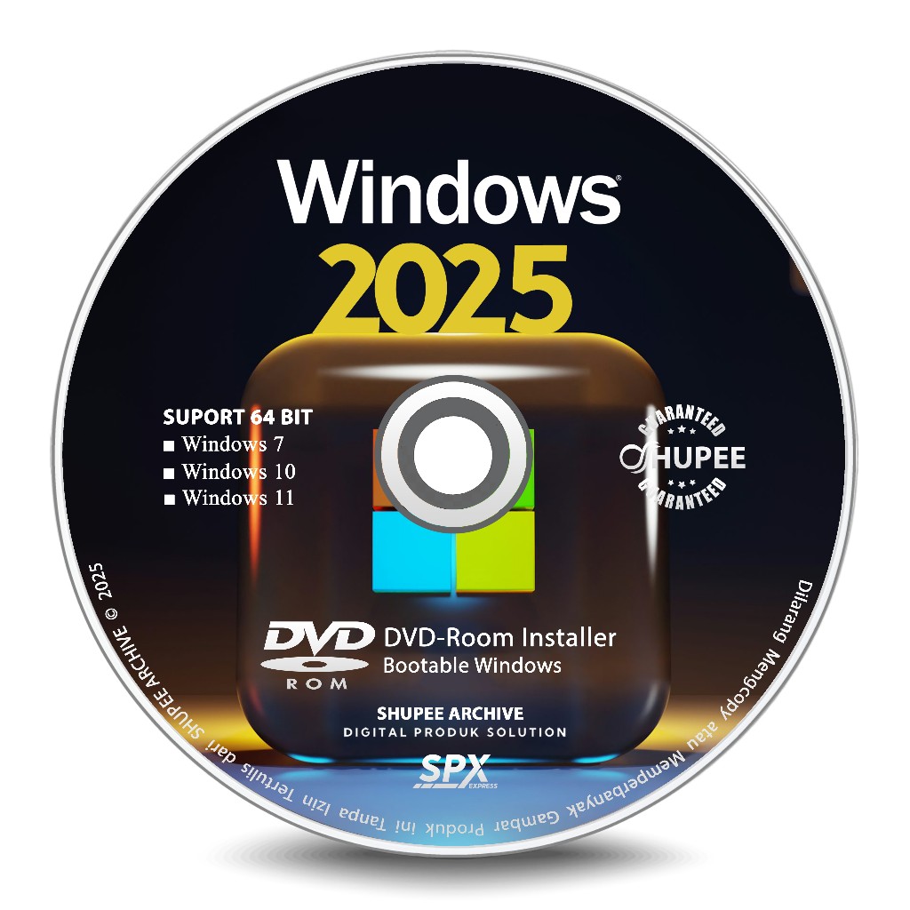 Jual Bisa COD - CD/DVD Windows® Terbaru Pre-activated ⚡ New Modified ...