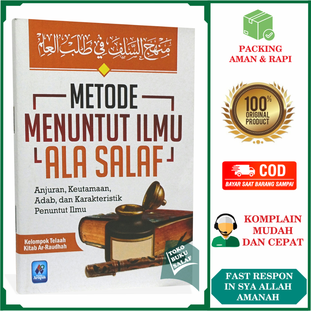 Jual Metode Menuntut Ilmu Ala Salaf Karya Kelompok Telaah Kitab Ar ...