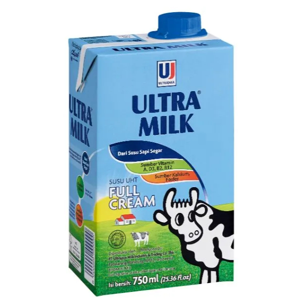 Jual ULTRA UHT FULL CREAM 750 ML | Shopee Indonesia