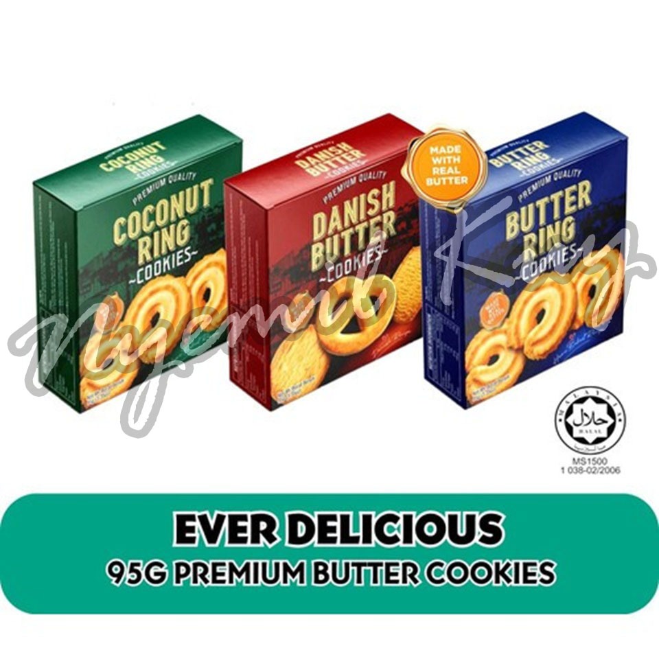 Jual Ever Delicious Premium Cookies - Kukis Rasa Kelapa Rasa Mentega ...
