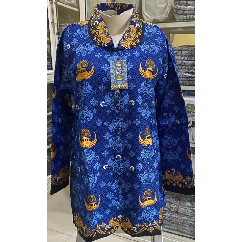 Jual KORPRI kerah HITAM Lapis Furing merk Setrik (ukuran lebih BESAR ...