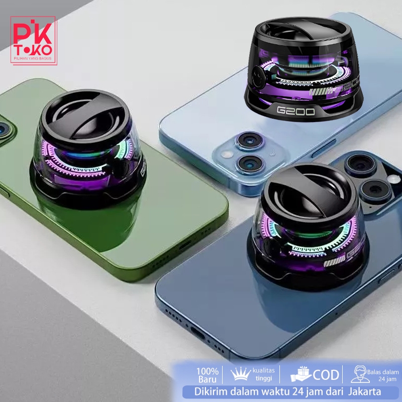 Jual Speaker Bluetooth Mini Magnetik Portable Suara Jernih Bass Kuat ...