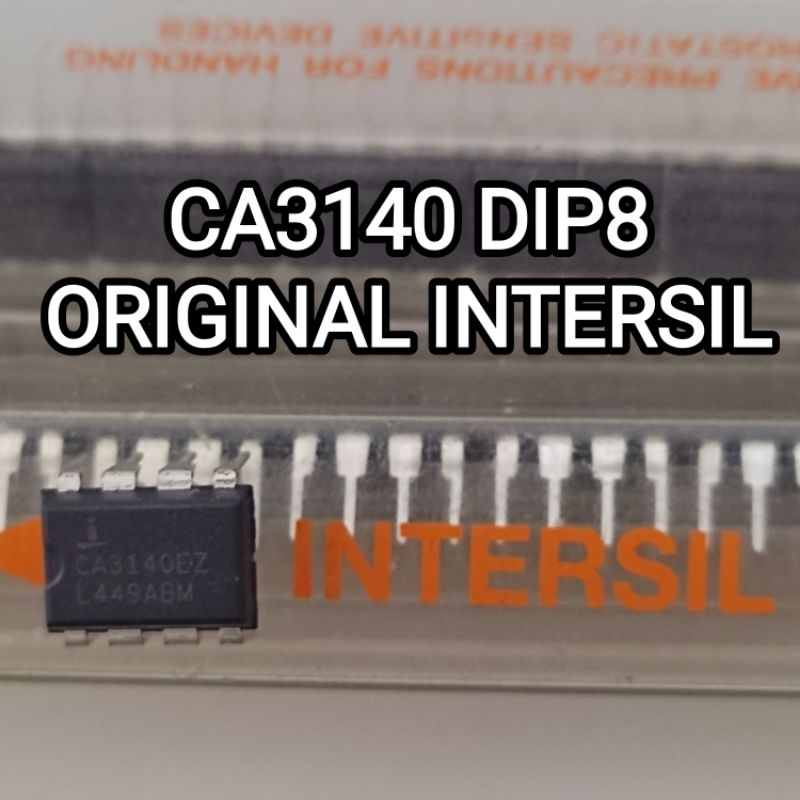 thumbnail image 2 of 2x CA3140 CA3140EZ IC Op-Amp - 4.5MHz GP, 8-DIP, New 2 of 5