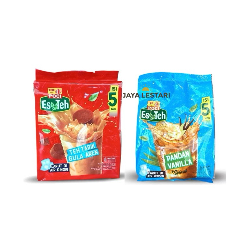 Jual Teh Poci Es Teh (Isi 5 Sachet/Pack) (5x25g) (2 Varian Rasa ...