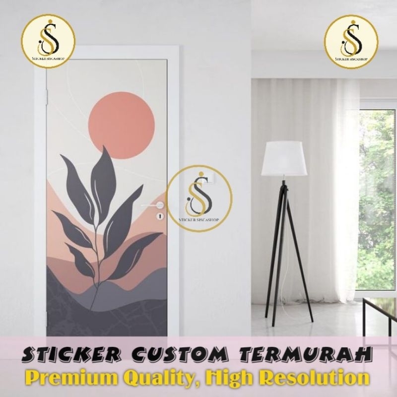 Jual STIKER PINTU/STIKER KULKAS/STIKER CUSTOM/STIKER PINTU TOILET ...
