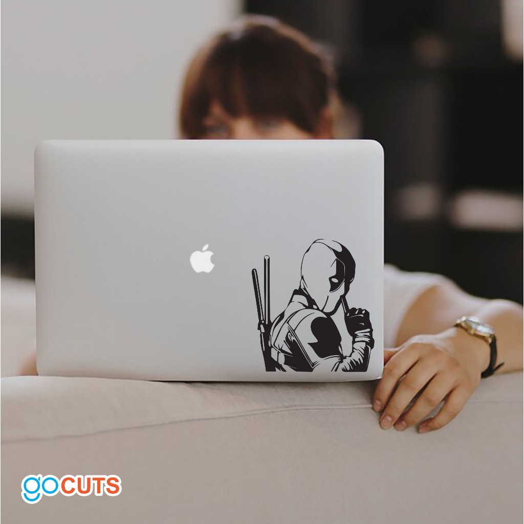 Jual Stiker Deadpool Cutting Sticker Laptop Mobil Motor | Shopee Indonesia