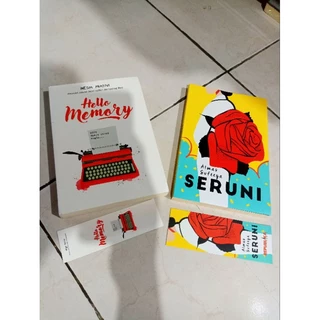 OBRAL BUKU MURAH ORIGINAL / NOVEL REMAJA / 1 PAKET 2 BUKU / SERUNI / HELLO MEMORY / ROMANCE / DEWASA / FIKSI /