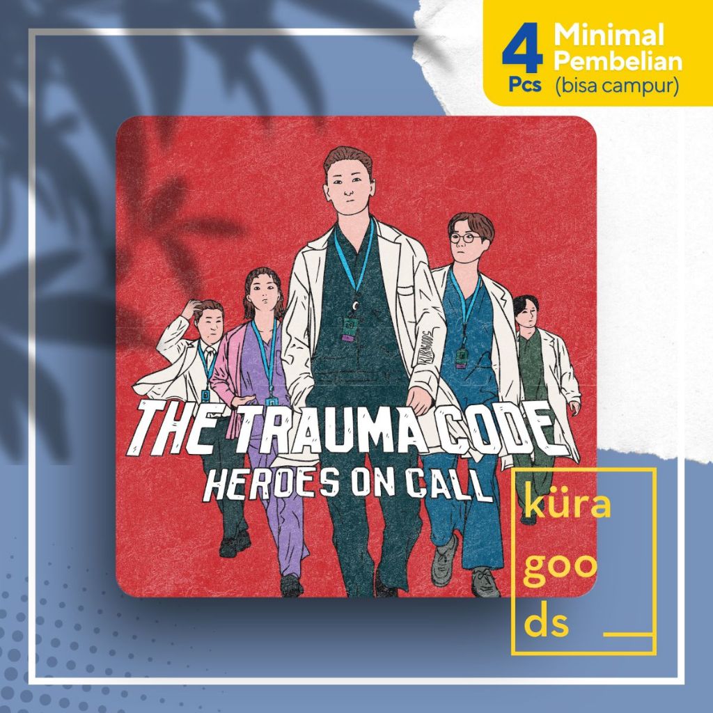 Jual Sticker The Trauma Code: Heroes on Call | Merch Stiker HP Laptop ...