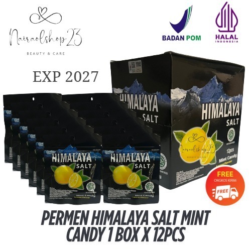 Jual Permen Himalaya salt / Ginger Lemon 1 box isi 12pcs | Shopee Indonesia