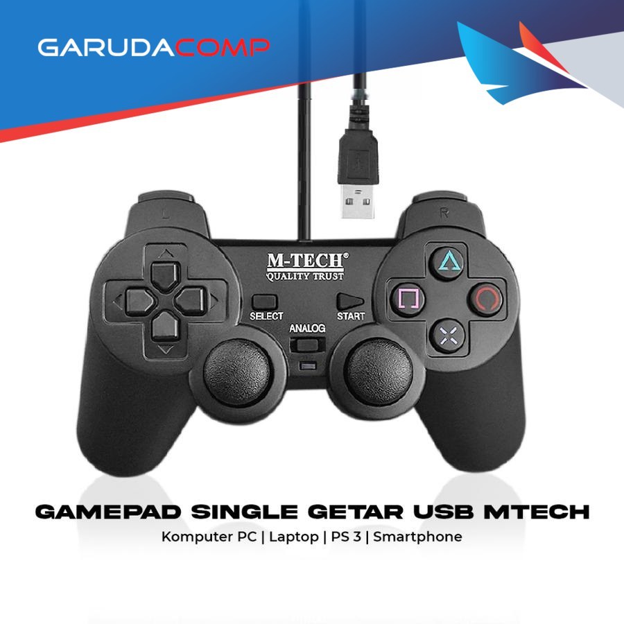 Jual M-TECH Stick PC USB Single Murah Berkualitas MTech Gamepad Single ...