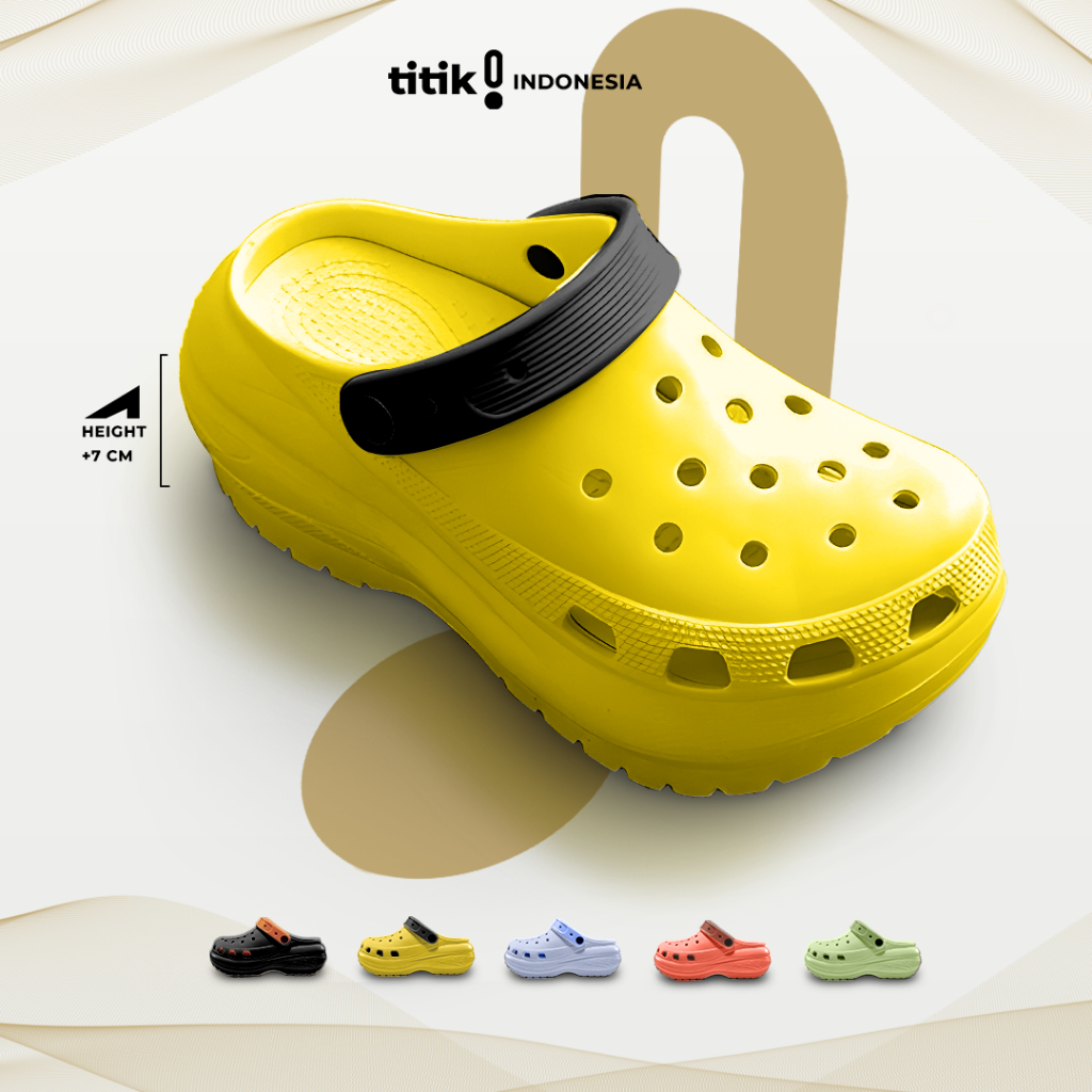 Jual [COD]Titik Sandal Jelly Fuji Sandal Baim Wanita Slip On Sandal ...