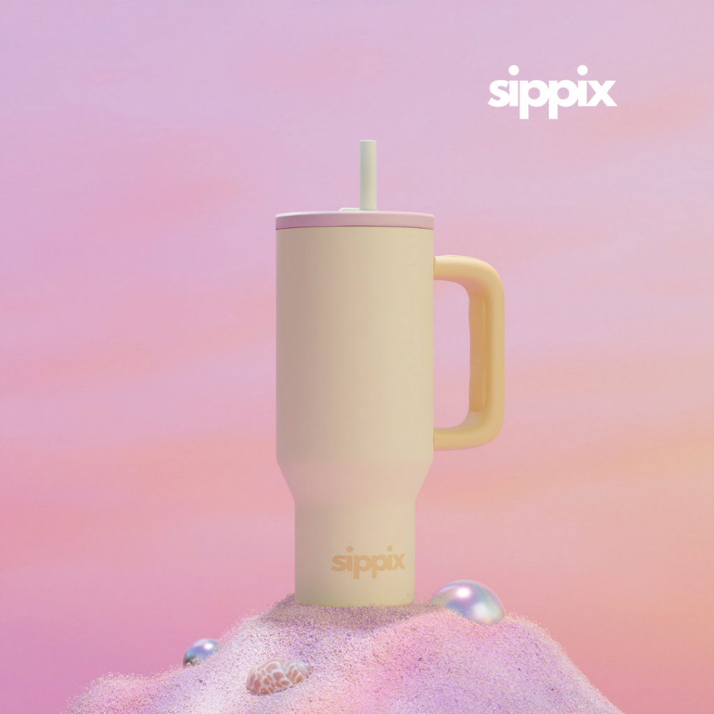 Jual SIPPIX Sunshine Tumbler Portable Stainless 945mL Thermos Cup ...