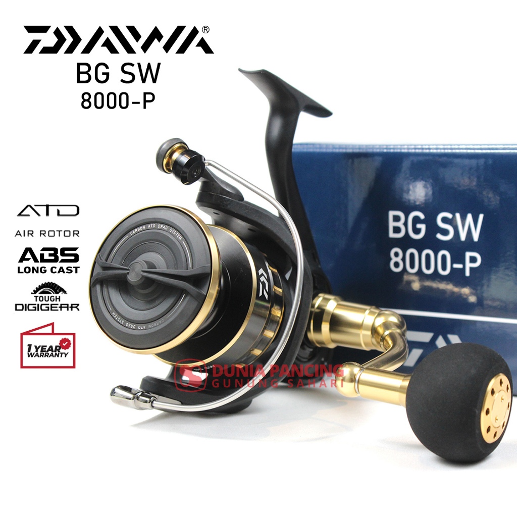 Jual Reel Spinning Best Seller Saltwater Daiwa BG SW 8000-P