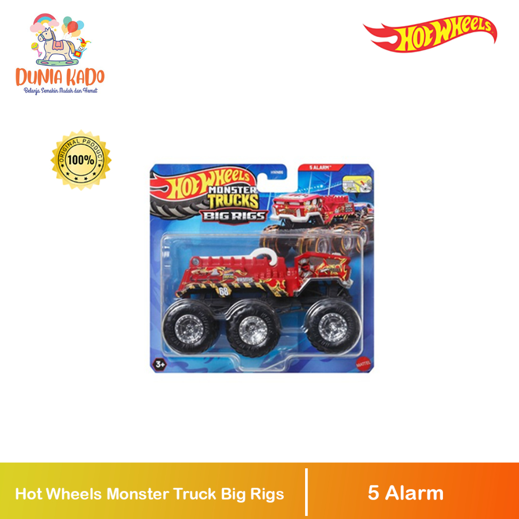 Jual Hot Wheels Monster Truck Big Rigs Series | Shopee Indonesia