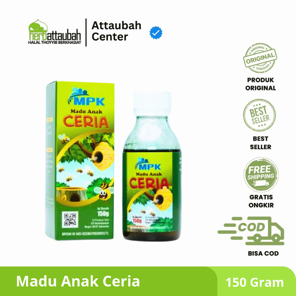 Jual Madu Vitamin Untuk Anak MPK Madu Anak Ceria | Shopee Indonesia