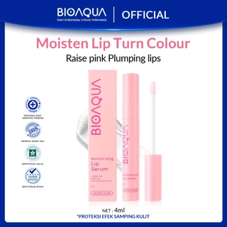 BIOAQUA Lip Serum Bibir 4ml Moisturizing Berubah Warna Pink Lip Balm Lip Care Serum Bibir Untuk Bibir Hitam Lip Oil Magic Lip Glow Serum Lipstik Serum Pemerah Bibir Permanen Lip Moist Treatment Bibir