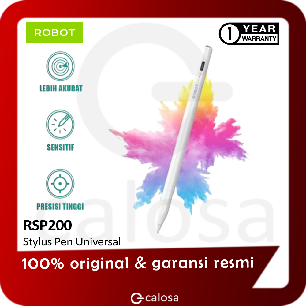Jual Robot RSP200 / RSP10 Active Stylus Pen Universal Original | Shopee ...