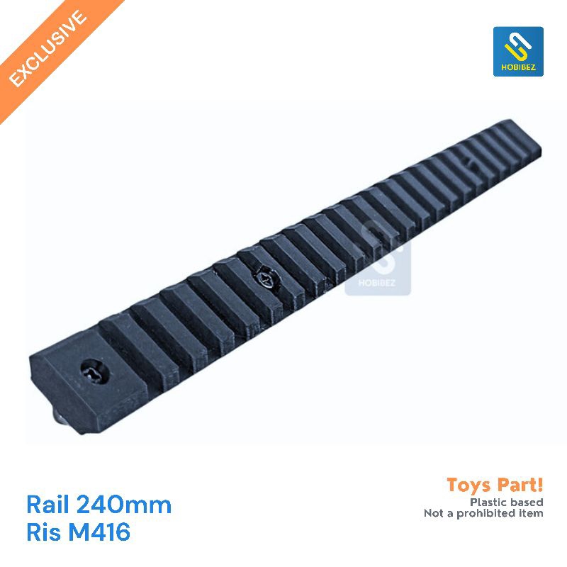 Jual Picatinny Rail 240 mm Keymod System Ris Handguard Tempat Optik dan ...