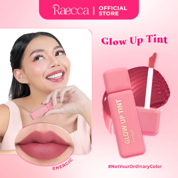 Raecca Glow Up Tint Rekomendasi Liptint Waterproof Untuk Sekolah Dan Daily Use