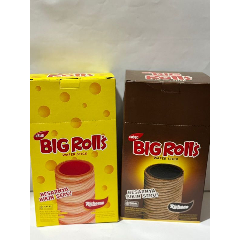 Jual Nabati Big Roll's Wafer Stick (20 x 12 g) | Shopee Indonesia