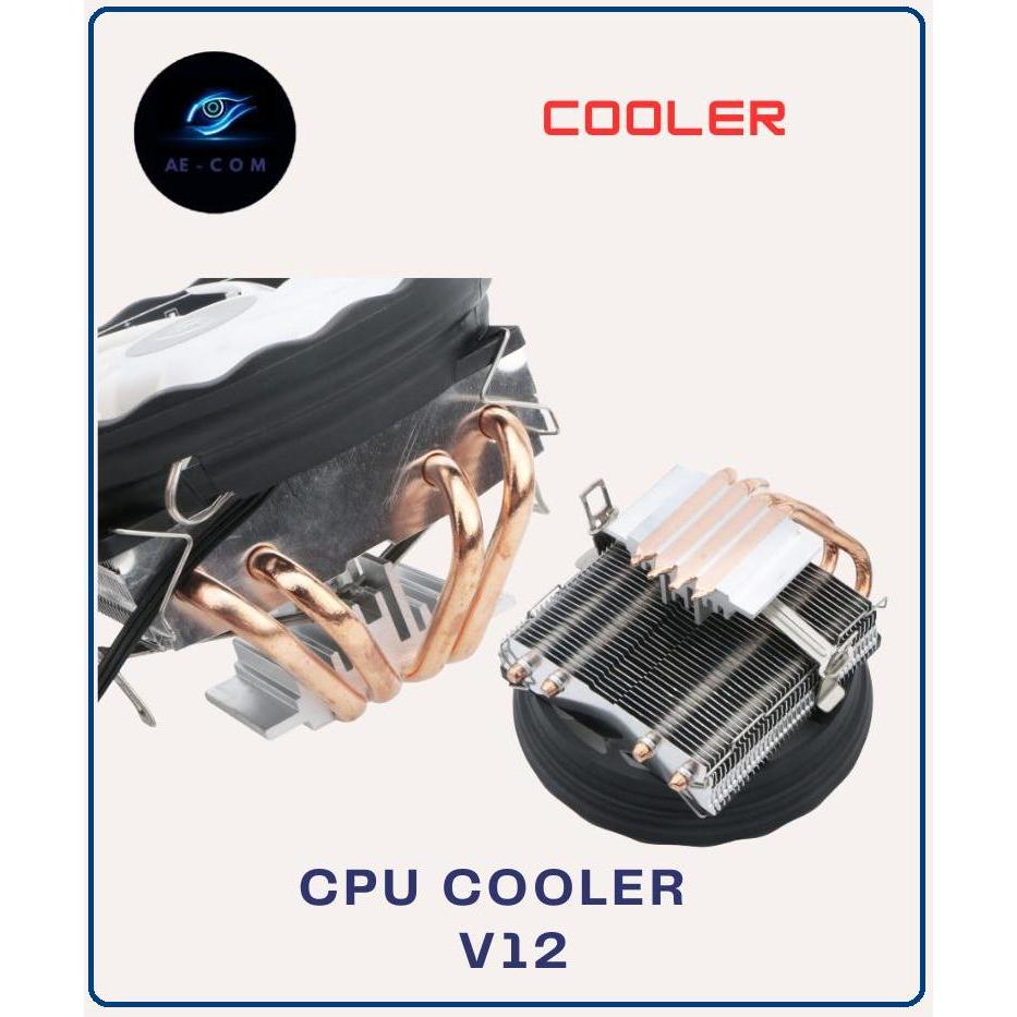Jual CPU Cooler 120MM 4 Heatpipes PC Radiator PWM 4PIN for Intel LGA ...