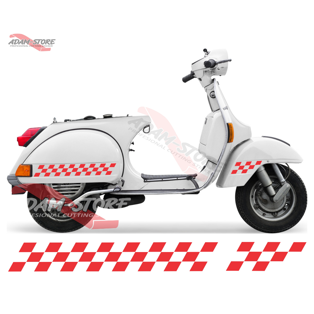 Jual VSC2 Sticker Motor Vespa Px / Sticker Vespa Px / Sticker list ...