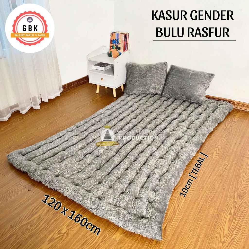 Jual GBK Kasur Gender Bulu Rasfur Ukuran 180 x 120 x 10 cm Plus 2 ...