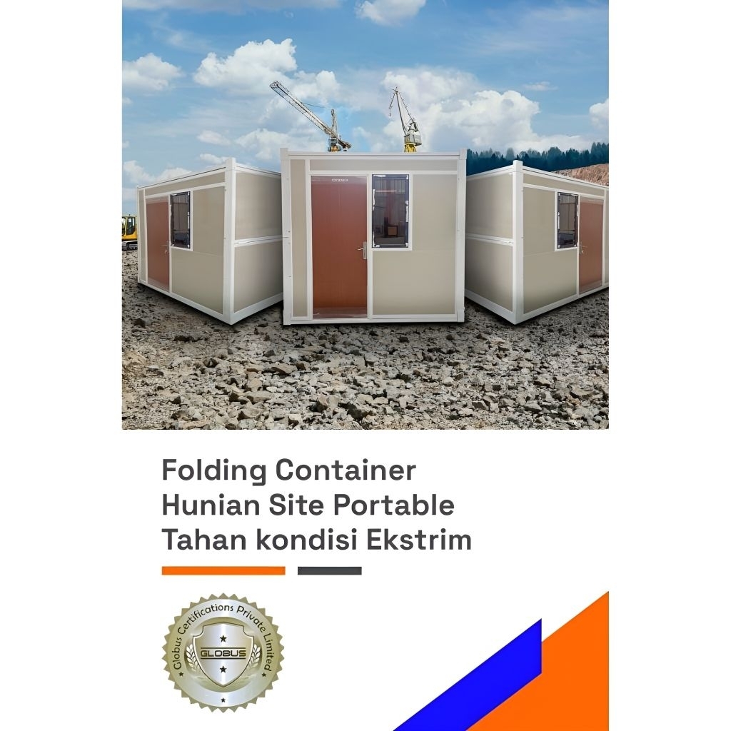 Jual Rumah Kontainer Lipat - House Container Modular, Office, House ...