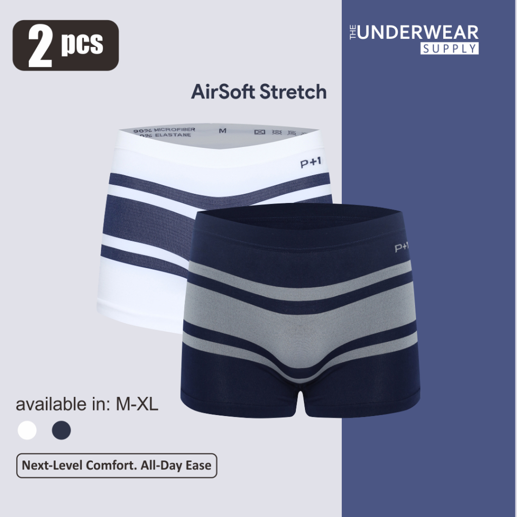 Jual [P+1] 2 Pcs Celana Dalam Pria Seamless Trunks 02 | Spandex ...