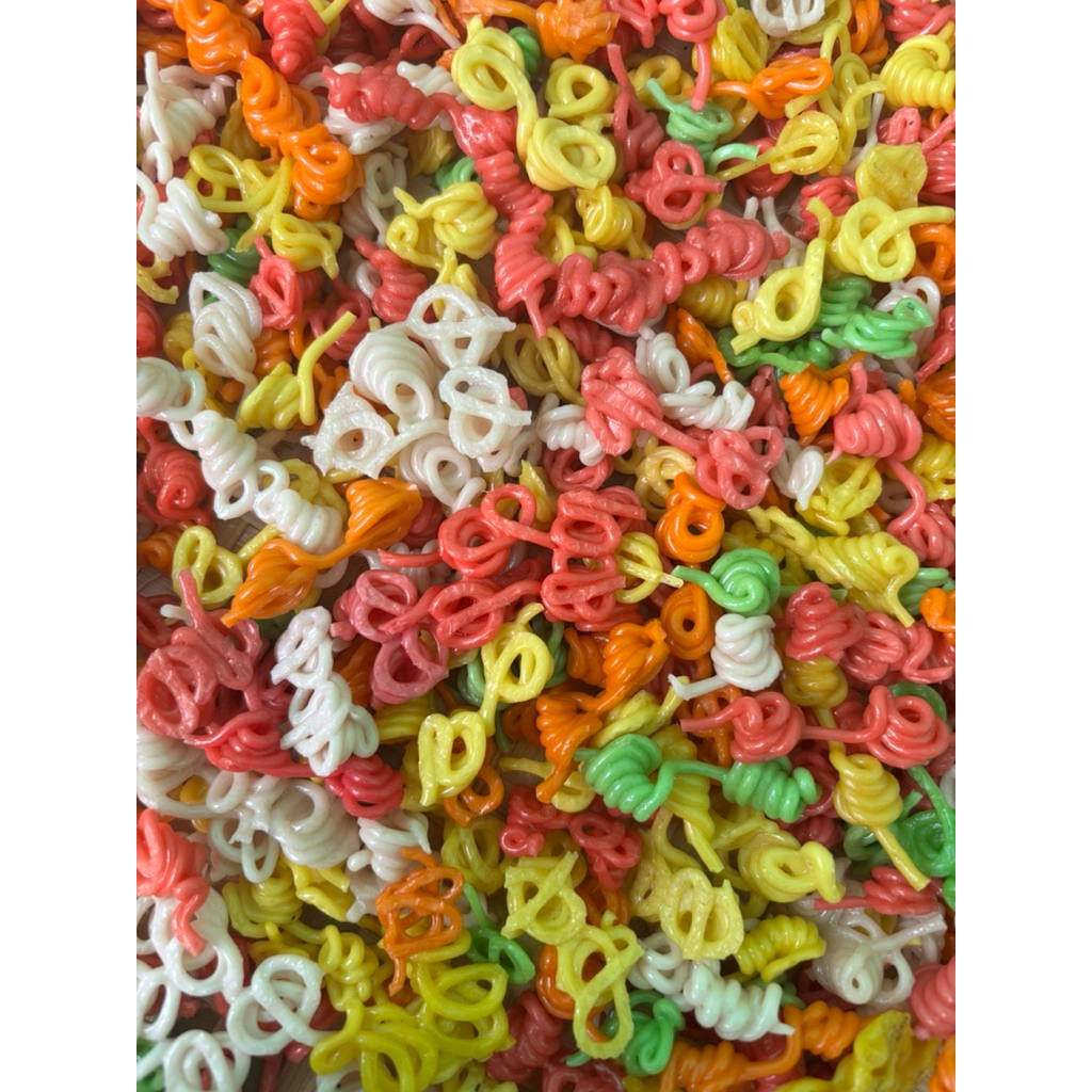 Jual Kerupuk seblak mentah kerang mini krupuk seblak kiloan kerang mini ...