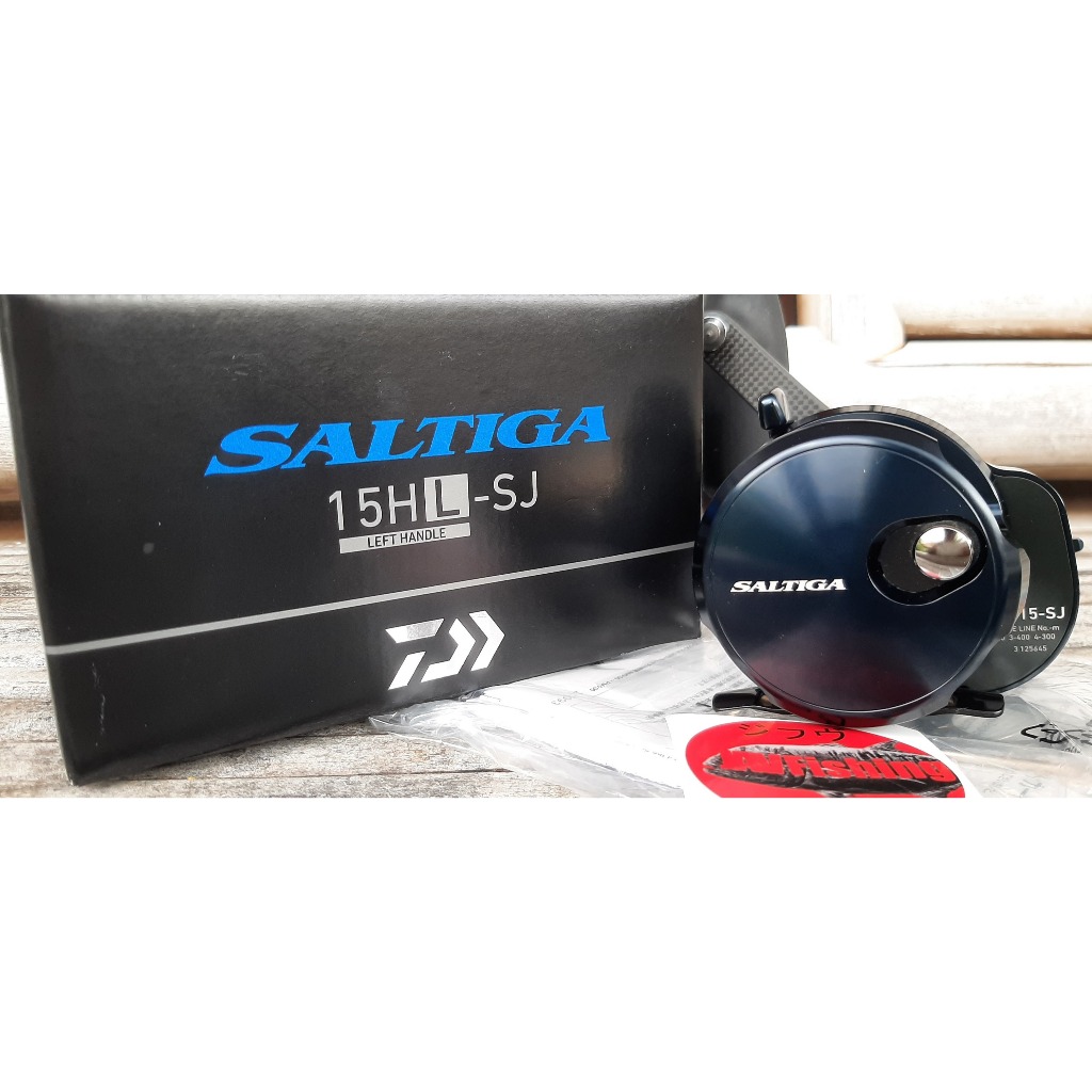 Moulinet Casting Daiwa Saltiga 15HL - Main Gauche - 8 BB - Neuf