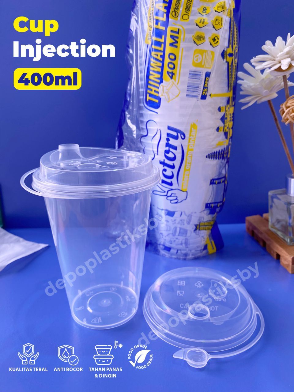 Jual Cup Injection Victory / Cup Inject Murah / Cup Injection 400ml ...