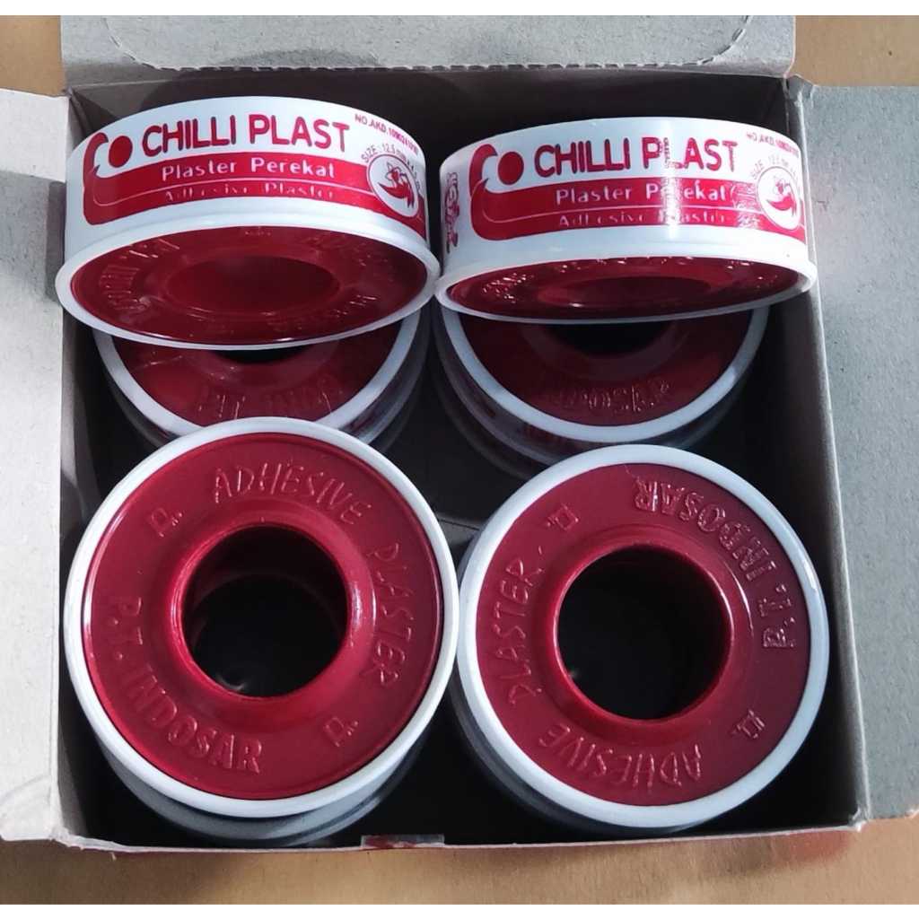 Jual CHiliplast plester Roll - Plester perekat roll - plester kain kasa ...