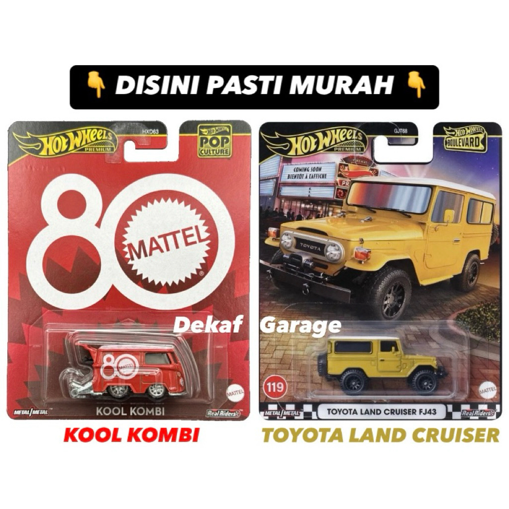 Jual Hot Wheels Premium Pop Culture 80th Kool Kombi ; Hot Wheels ...
