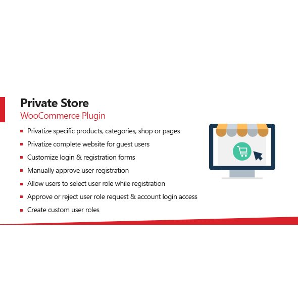 Jual WooCommerce Private Store Plugin: Shop for Registered Users Only ...