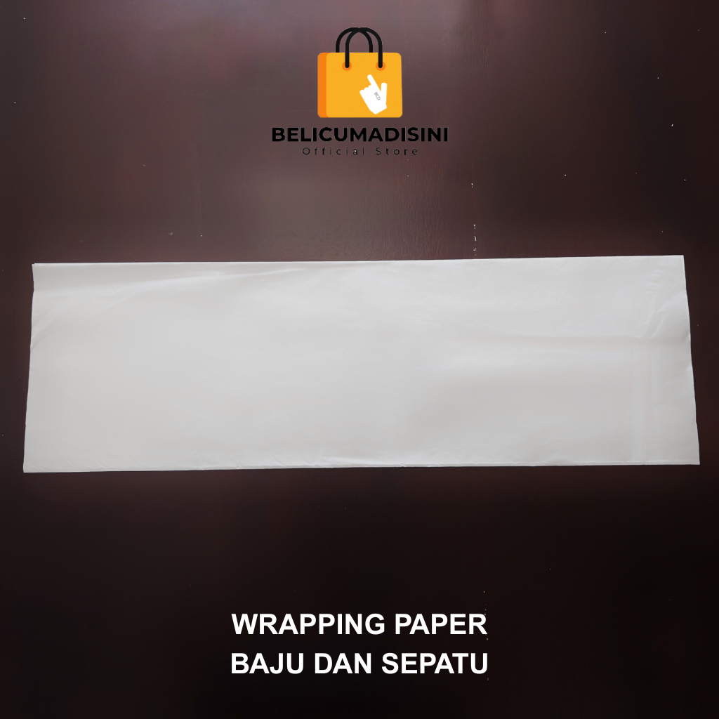 Jual (22x69cm) Kertas Wrapping Doorslag Besar 35 gram / Dorslag Paper ...