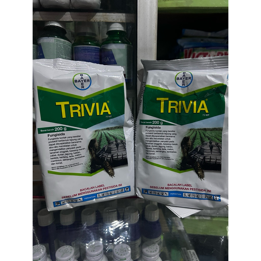 Jual Fungisida Trivia 73 WP 200gram Fungisida untuk layu Fusarium dan ...