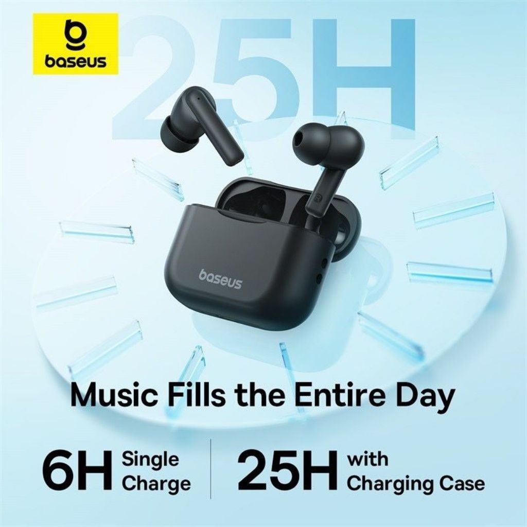 Jual BASEUS BOWIE E17 TWS BLUETOOTH WIRELESS – EARBUDS 25 JAM SUARA ...