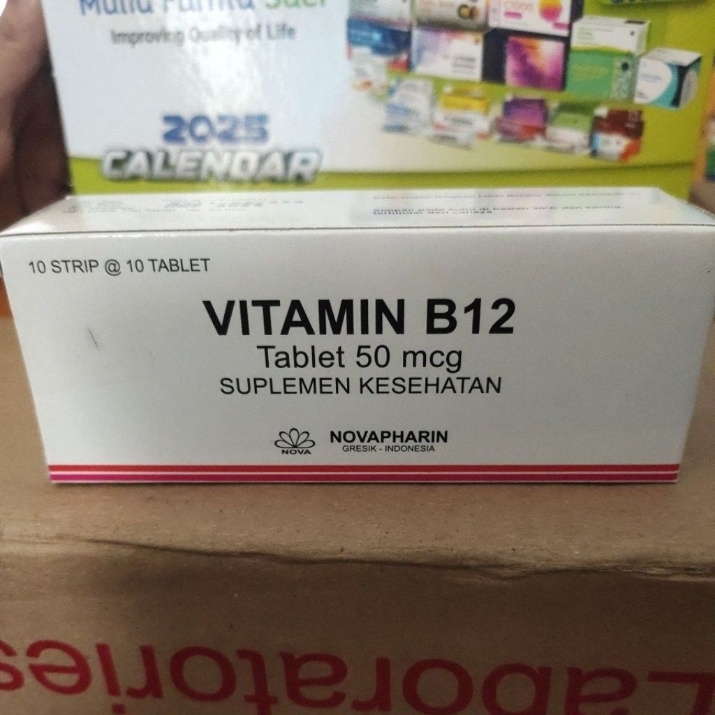Jual vitamin B12 novapharin 50 mcg | Shopee Indonesia