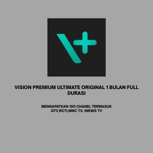 Jual VISION+ Channel Premium Ultimate Original | Shopee Indonesia