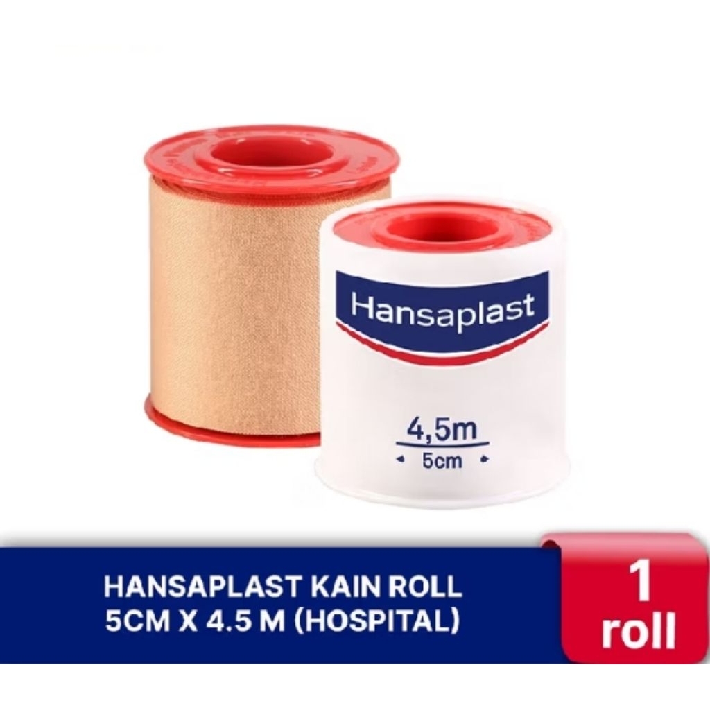 Jual Hansaplast Plester Rol Kain 5cmx4,5m (satuan) | Shopee Indonesia