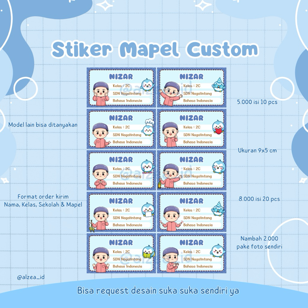 Jual Stiker Mata Pelajaran Terlengkap & Harga Terbaru Juli 2026 ...
