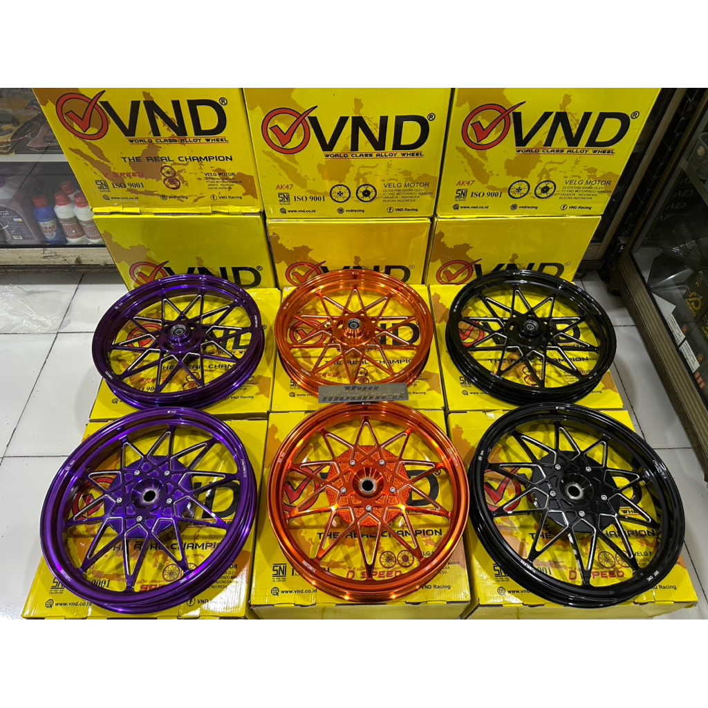 Jual VELG VND RACING D-SPEED RING 14 BEAT SCOOPY GENIO VARIO | Shopee ...