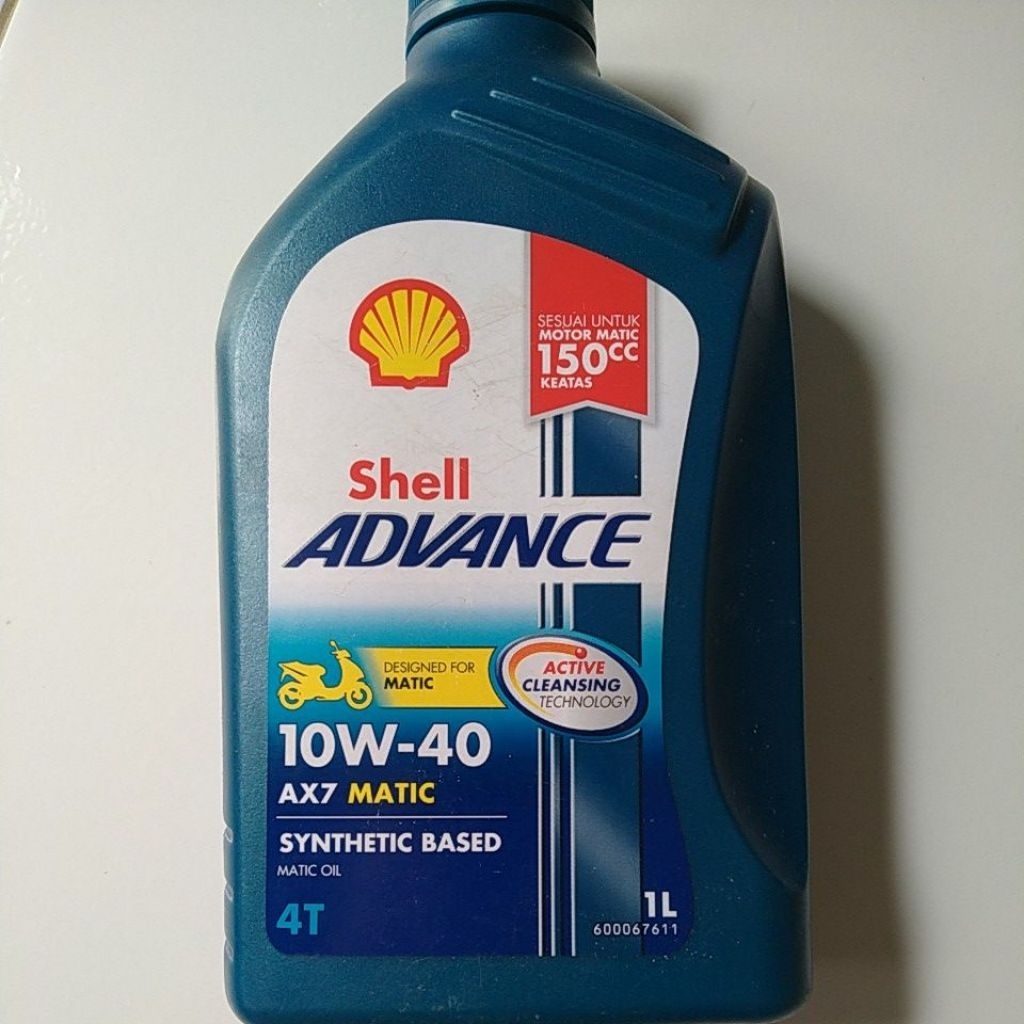 Jual (READY) SHELL ADVANCE Matic 10W-40 1Liter | Shopee Indonesia