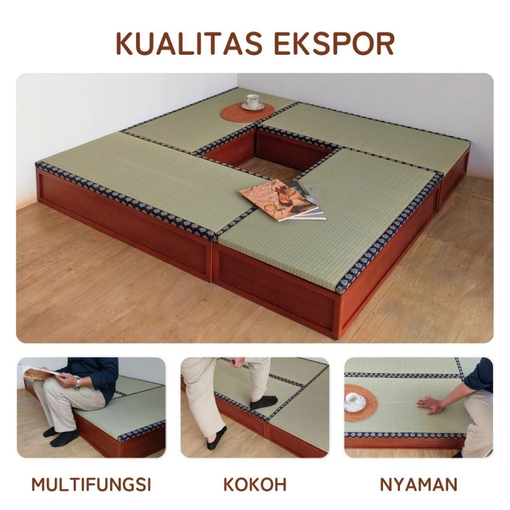 Jual TATAMIZA - Storage Bench Tatami Igusa Tatebako Tatami Box Sofa ...